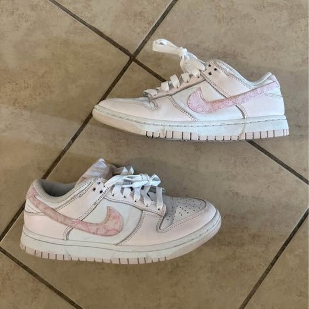 Nike Dunk Low “Pink Paisley” Casual Sneakers -Women’s
